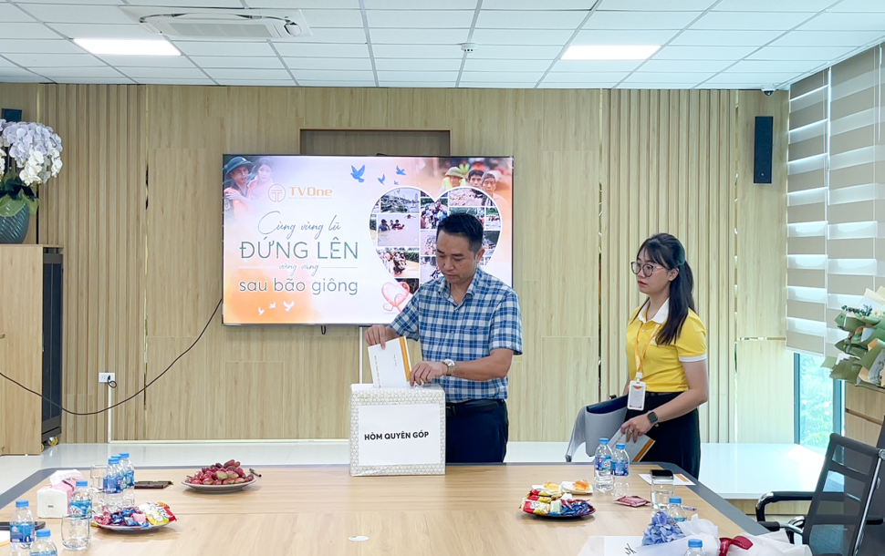 TVONE VIỆT NAM – CHUNG TAY CÙNG CẢ NƯỚC HƯỚNG VỀ ĐỒNG BÀO VÙNG LŨ